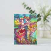 CARNIVAL TANCE Venezianischer Maskenball Postkarte (Stehend Vorderseite)