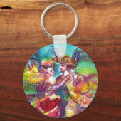 CARNIVAL TANCE Venezianischer Maskenball Schlüsselanhänger (Vorderseite)