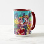 CARNIVAL TANCE Venezianischer Maskenball Tasse (VorderseiteRechts)