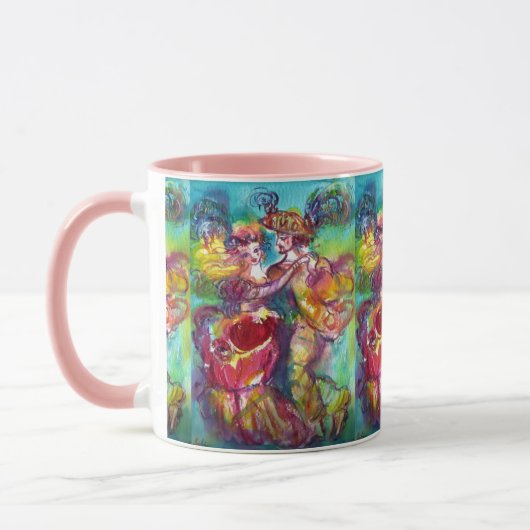 CARNIVAL TANCE Venezianischer Maskenball Tasse (Links)