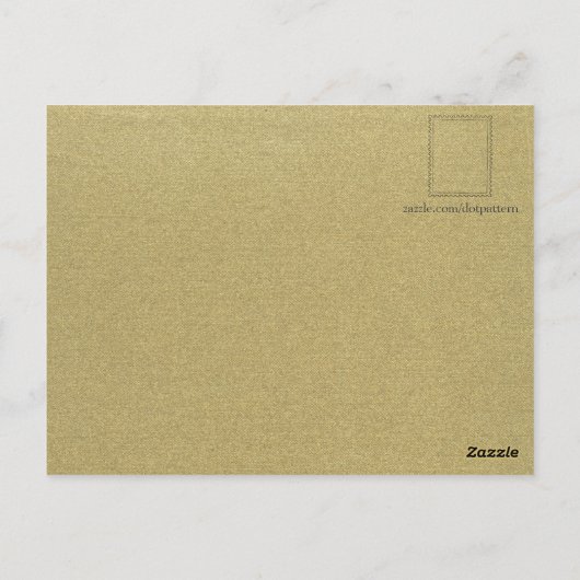 Carnival Time Plain Postkarte (Rückseite)