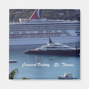 Carnival Victory St. Thomas Magnet