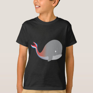 Carnival Whale Schwanz Cartoon T-Shirt