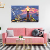 Carnival Wrapped Canvas Leinwanddruck (Insitu (Wohnzimmer))
