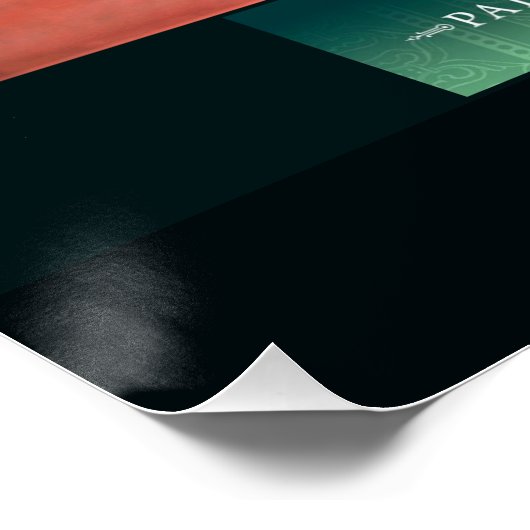 "Carnivale I" Glossy Poster (Ecke)