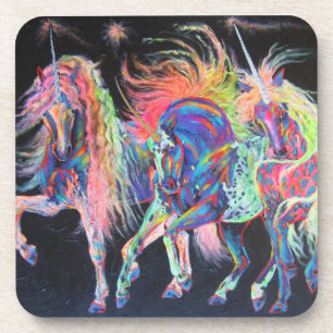 Carnivale Unicorns Untersetzer