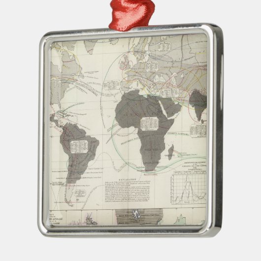 Carnivora Silbernes Ornament (Links)