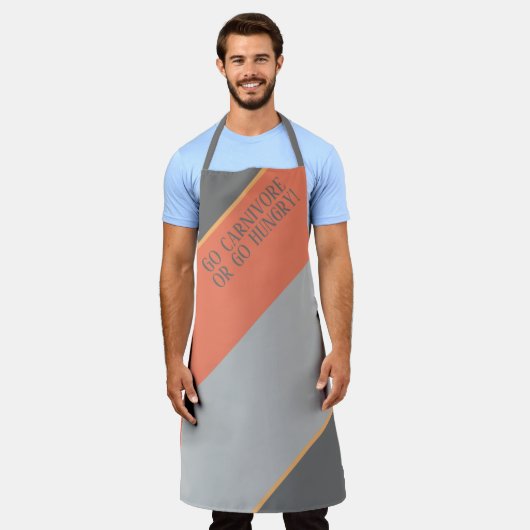 Carnivore Keto Ketovore Schürze (Getragen)