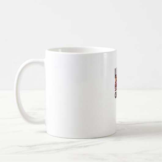 Carnivore Leber Leber Offene Kuh liebt Design Kaffeetasse (Links)