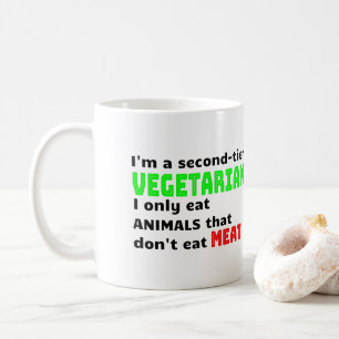 Carnivore Meat Lover Funny Sarcastic Geschenk Kaffeetasse