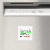 Carnivore Meat Lover Funny Sarcastic Geschenk Magnet (In Situ (Geschirrspüler))
