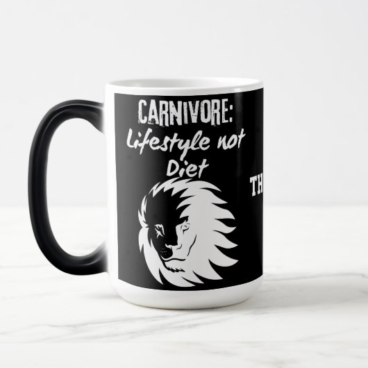 Carnivore-Tasse Verwandlungstasse (Links)
