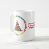 Carnivore Weihnachts-Tasse Kaffeetasse (Vorderseite Links)