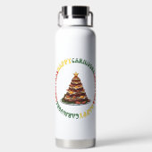 Carnivore-Weihnachtsbecher Trinkflasche (Rückseite)
