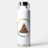 Carnivore-Weihnachtsbecher Trinkflasche (Vorderseite)