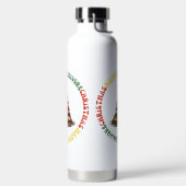 Carnivore-Weihnachtsbecher Trinkflasche (links)