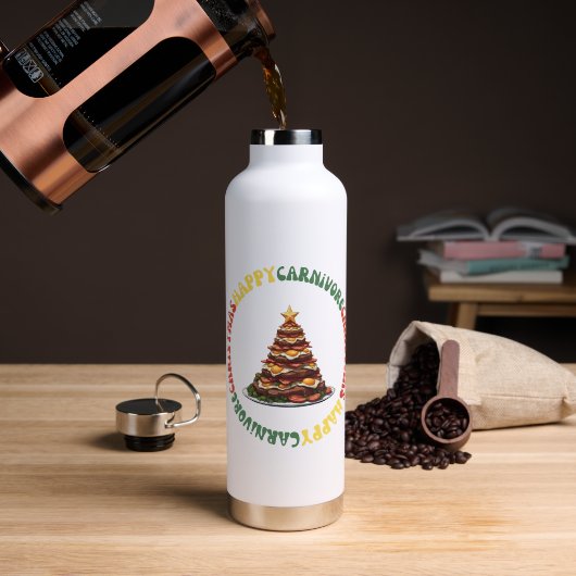 Carnivore-Weihnachtsbecher Trinkflasche (Kaffee (gedreht))