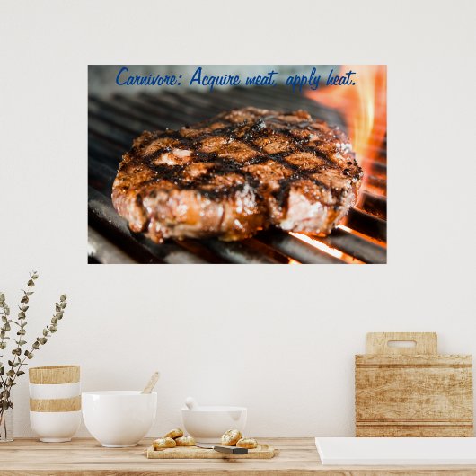 Carnivores Poster (Küche)