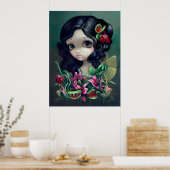 Carnivorous Bouquet Fairy Art Printgotik Poster (Küche)