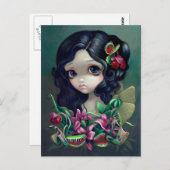"Carnivorous Bouquet Fairy" Postkarte (Vorne/Hinten)
