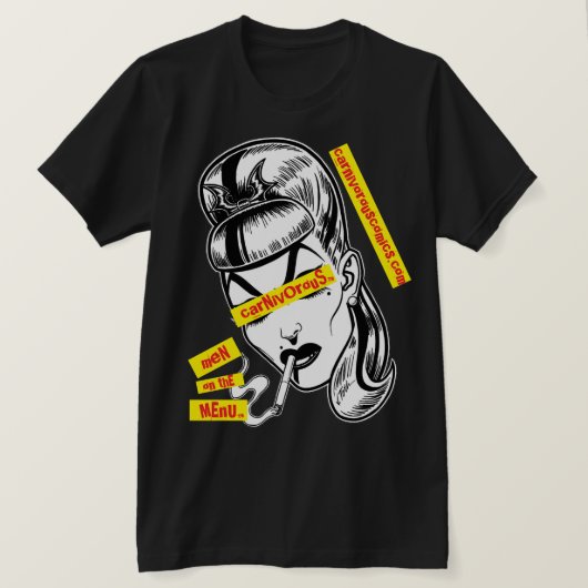 Carnivorous™/Men on the Menu™/Punk T-Shirt (Design vorne)