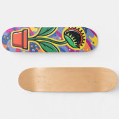 Carnivorous Plant Skateboard – Urban Art Design (Horizontal)