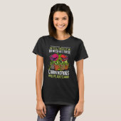 Carnivorous Plants Gift Men Sarracenia Venus Fly T-Shirt (Vorne ganz)