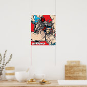 Carnivorous™/Schwarze Witwe Poster (Küche)