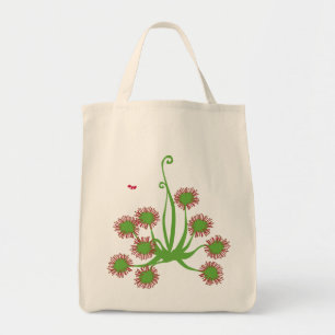 Carnivorous Sundew-Pflanze Tragetasche