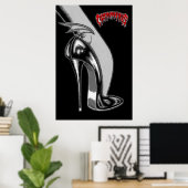 Carnivorous™/Vampy High-Heel Poster (Heimbüro)