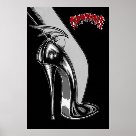 Carnivorous™/Vampy High-Heel Poster (Vorne)