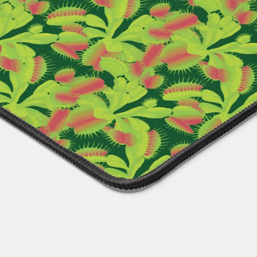 Carnivory Venus Flytrap Pattern Schreibtischunterlage (Ecke)