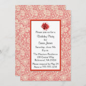 CarnNationen Geburtstagspartei Einladung (Vorne/Hinten)