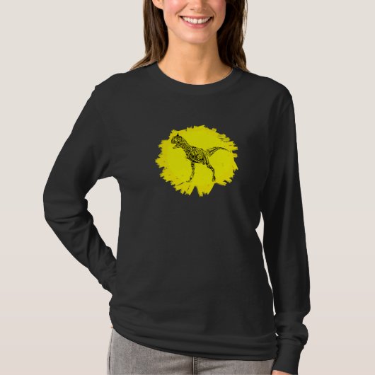 Carnotaurus Dinosaurier Dino T-Shirt (Vorderseite)
