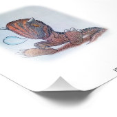 Carnotaurus Fotodruck (Ecke)