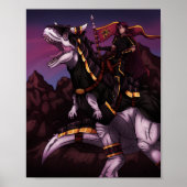 Carnotaurus Knight Poster (Vorne)