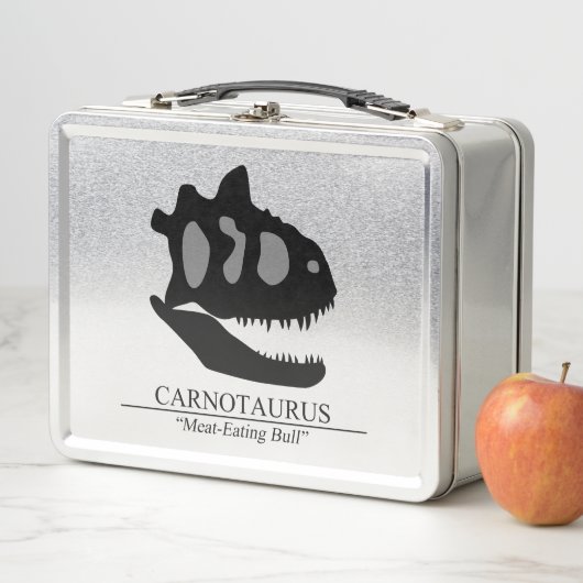 Carnotaurus Skull Metall Brotdose (Beispiel)