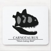 Carnotaurus Skull Mousepad (Vorne)
