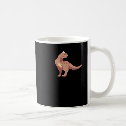 Carnotaurus-Sticker Kaffeetasse (Rechts)