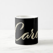 Caro white gold Handwriting Tasse Kaffeetasse (Mittel)