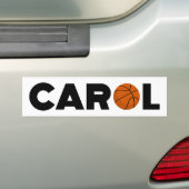 Carol Basketball Autoaufkleber (Auf Auto)