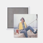 Carol Couch Segelmagnet Magnet (Vorderseite/Rückseite)