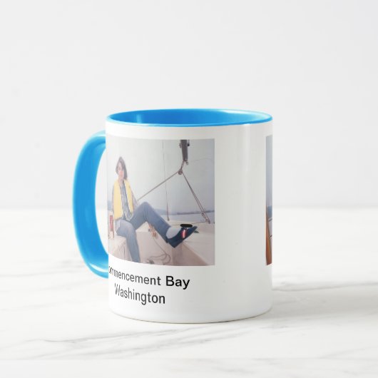 Carol-Couchsegeln-Tasse Tasse (Vorderseite Links)