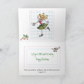 Carol, der Bell Feiertagskarte (Innenseite)