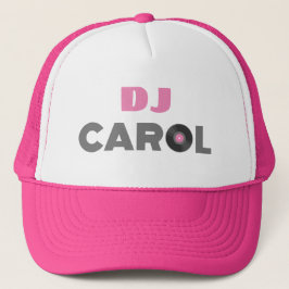 Carol DJ Trucker Hat Truckerkappe