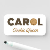 Carol-Kekskönigin Namensschild (Beispiel)