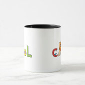 "Carol" Monster-Buchstaben Tasse (Zentrum)