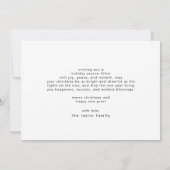 CAROL Niedlicher Familienspass Frohe Weihnachten (Rückseite)