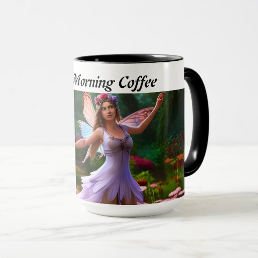 Carol'' Personalisierte anpassbare Tasse (VorderseiteRechts)