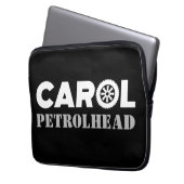 Carol Petrol Head Laptopschutzhülle (Vorderseite Links)